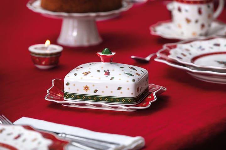 Maselniczka Toy's Delight  16x19 cm, Biało-czerwony. Villeroy & Boch