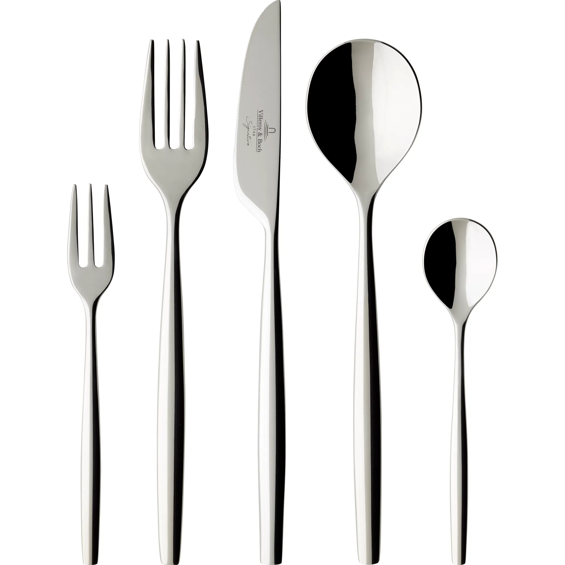 Metro Chic zestaw sztućców 30 szt., Stal nierdzewna Villeroy & Boch
