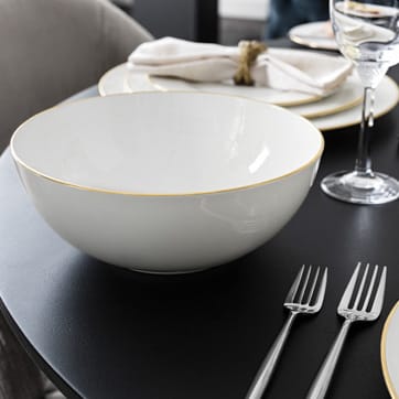 Miska do sałatek Anmut Gold, Biały Villeroy & Boch