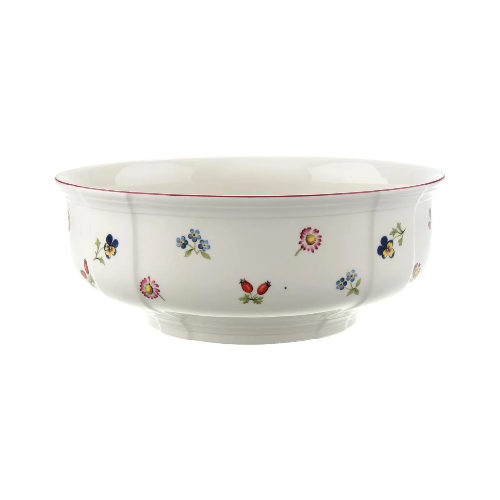 Miska do sałaty Petite Fleur Ø25 cm, Biały Villeroy & Boch