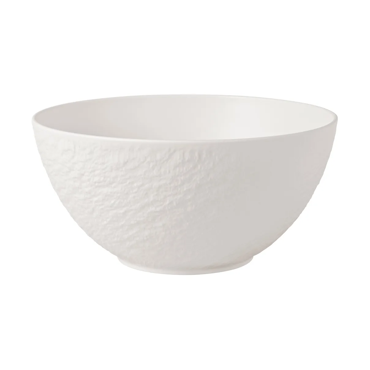 Miska sałatkowa Manufacture Rock Ø24 cm, Blanc Villeroy & Boch