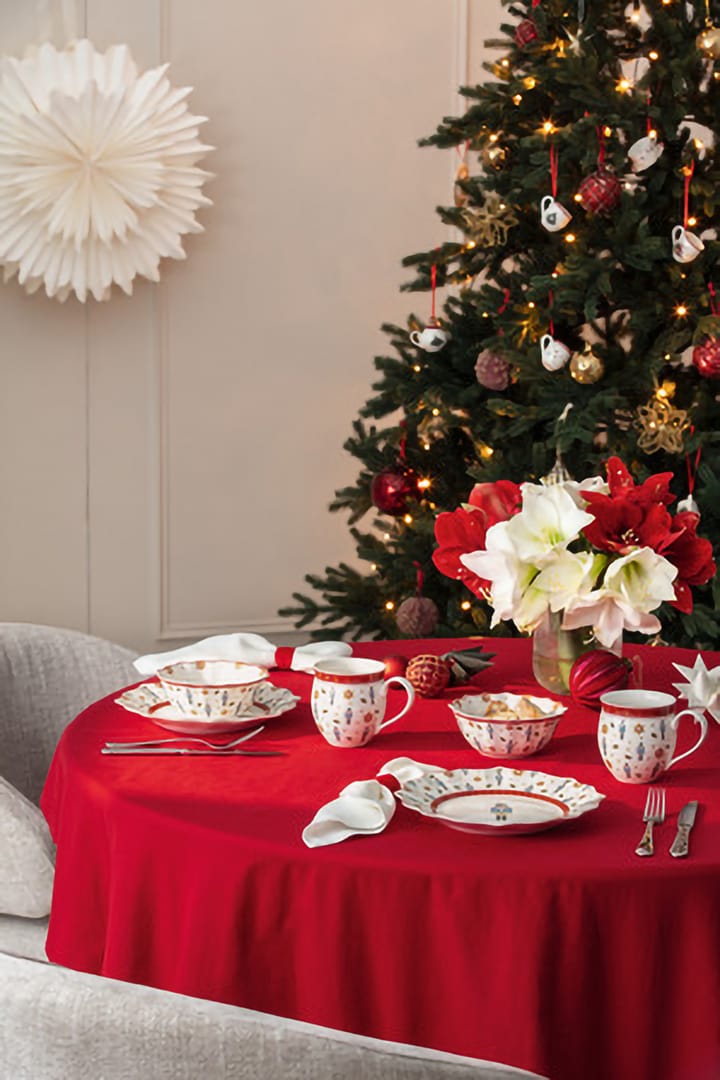 Miska Toy's Delight 4 części, Biały-czerwony Villeroy & Boch