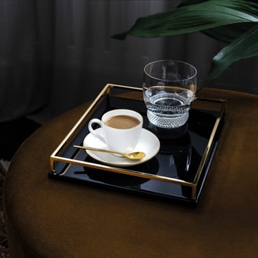 Naczynie do espresso Anmut Gold, Biały Villeroy & Boch