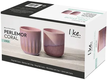 Perlemor kubek 290 ml, 2‑pak - Coral - Villeroy & Boch
