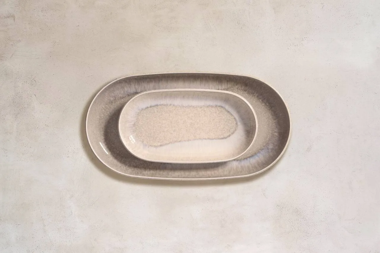 Perlemor Sand półmisek, Beżowy, 34x20 cm Villeroy & Boch