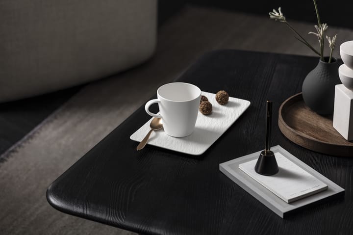 Półmisek do serwowania Manufacture Rock 18x35 cm, Biały Villeroy & Boch