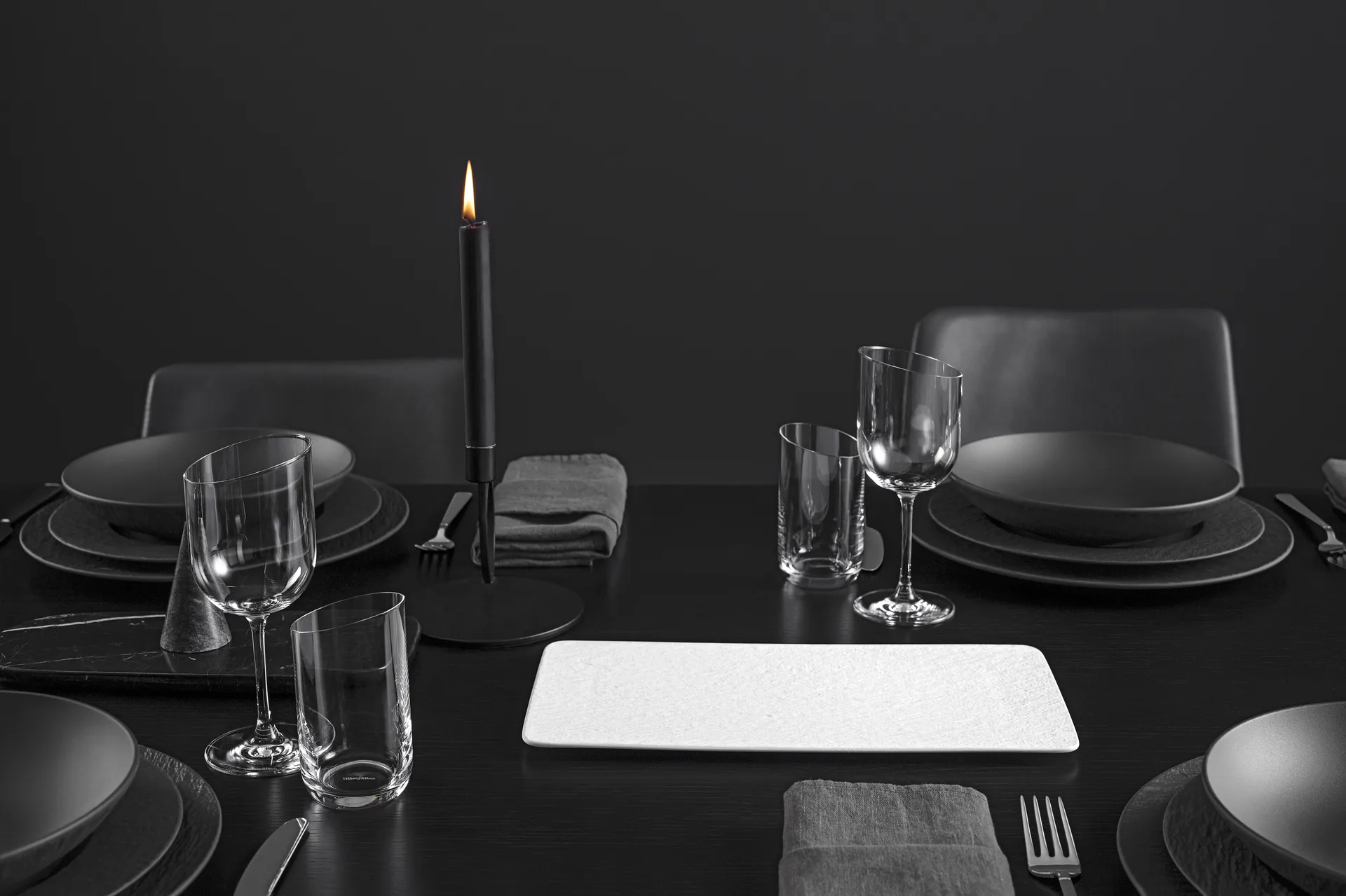 Półmisek do serwowania Manufacture Rock 18x35 cm, Biały Villeroy & Boch