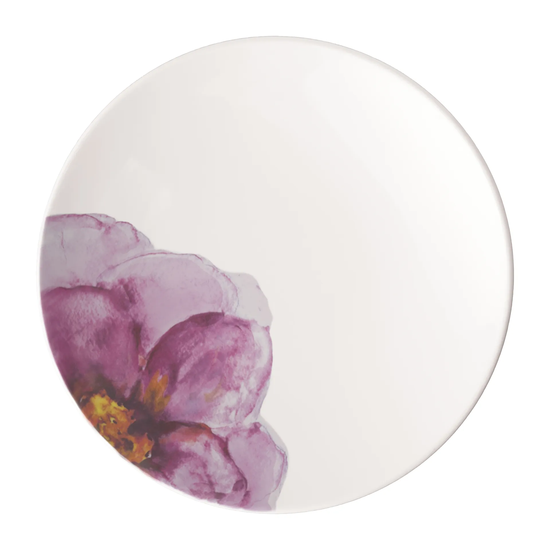 Półmisek Rose Garden Coupe Ø21 cm, Biały Villeroy & Boch