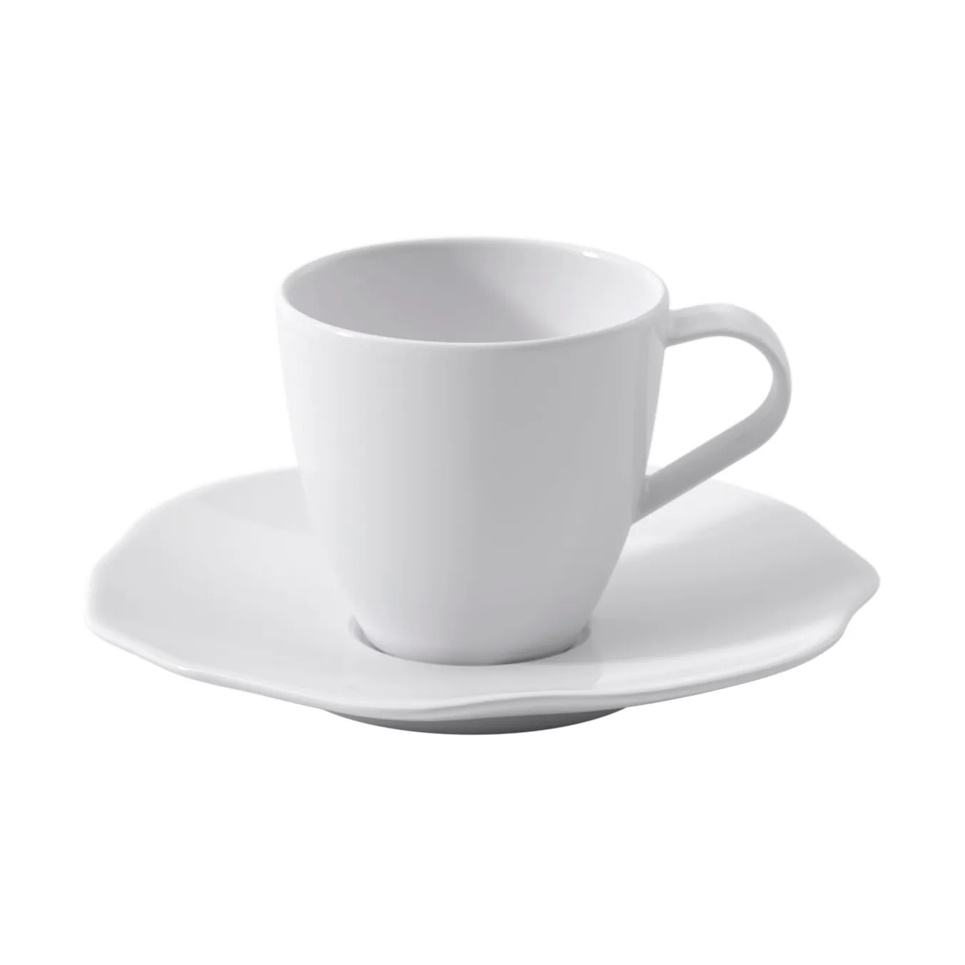 Pura filiżanka do espresso ze spodkiem, Biały, 2 sztuki Villeroy & Boch
