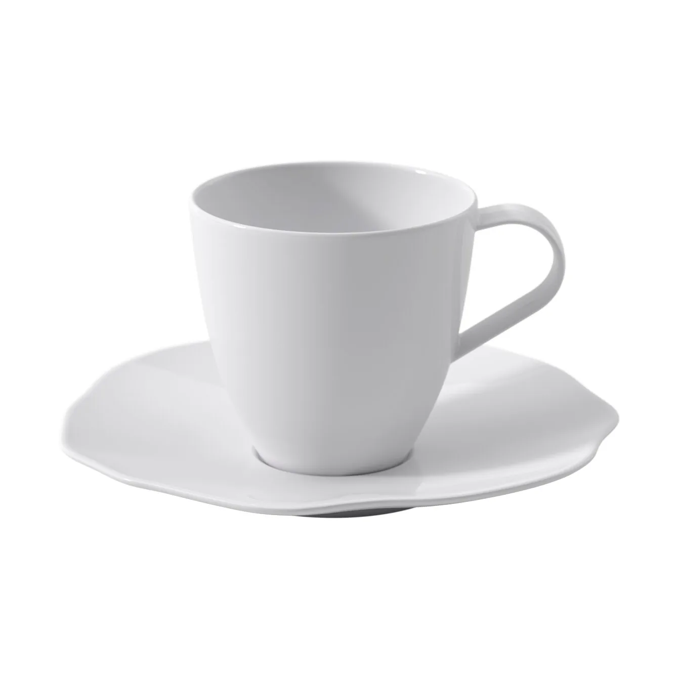 Pura filiżanka ze spodkiem, Biały, 2 sztuki Villeroy & Boch