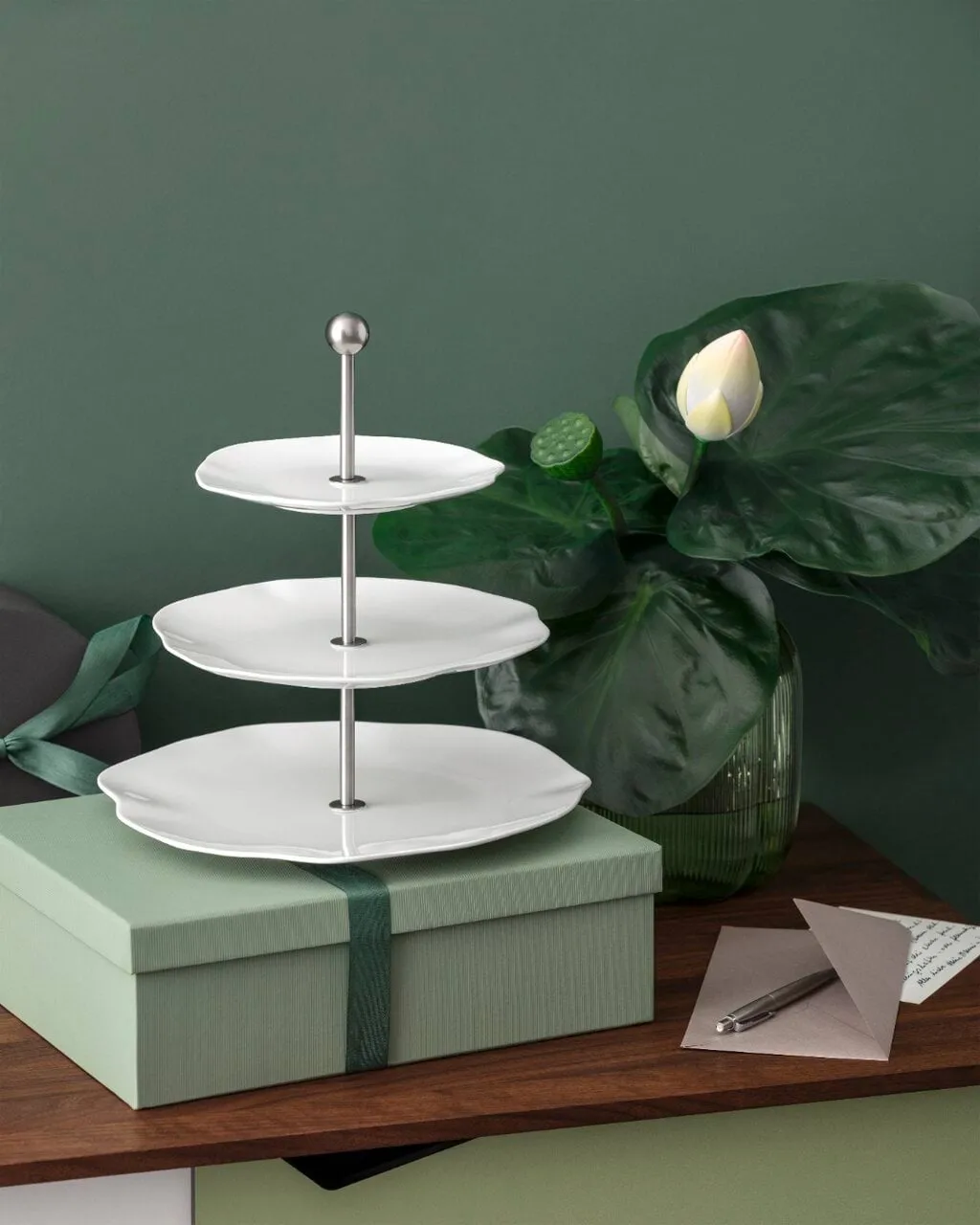 Pura patera piętrowa, Biały, 3 poziomy Villeroy & Boch