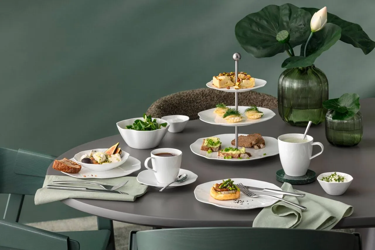Pura patera piętrowa, Biały, 3 poziomy Villeroy & Boch