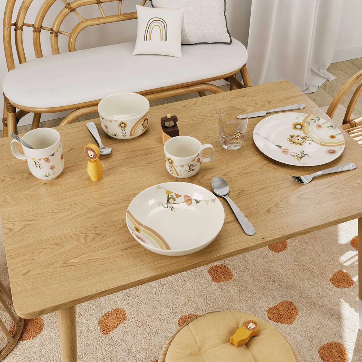 Roar like a lion kubek dla dzieci L 280 ml, Multi Villeroy & Boch