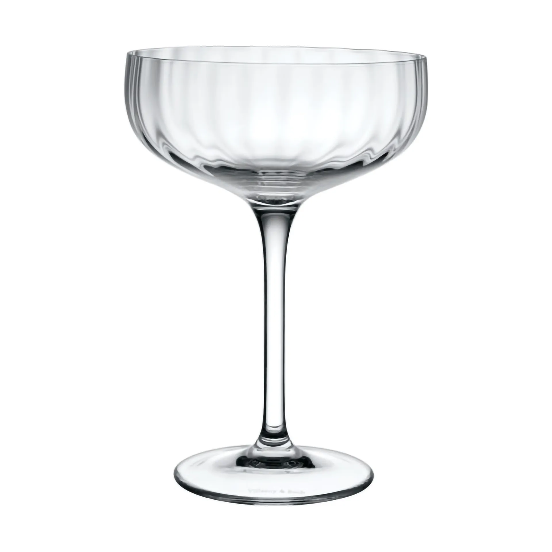 Rose Garden kieliszek do szampana 120 ml, 4‑pak, Clear Villeroy & Boch