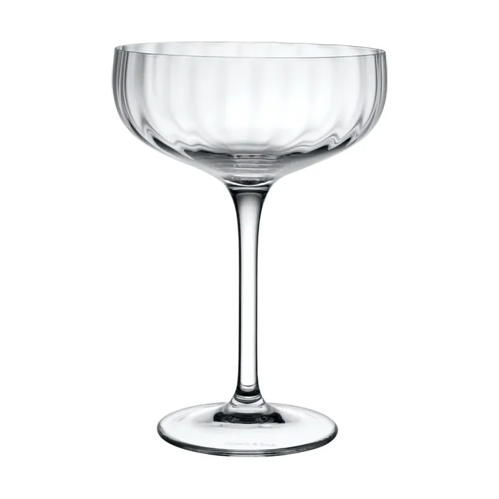 Rose Garden kieliszek do szampana 120 ml, 4‑pak - Clear - Villeroy & Boch
