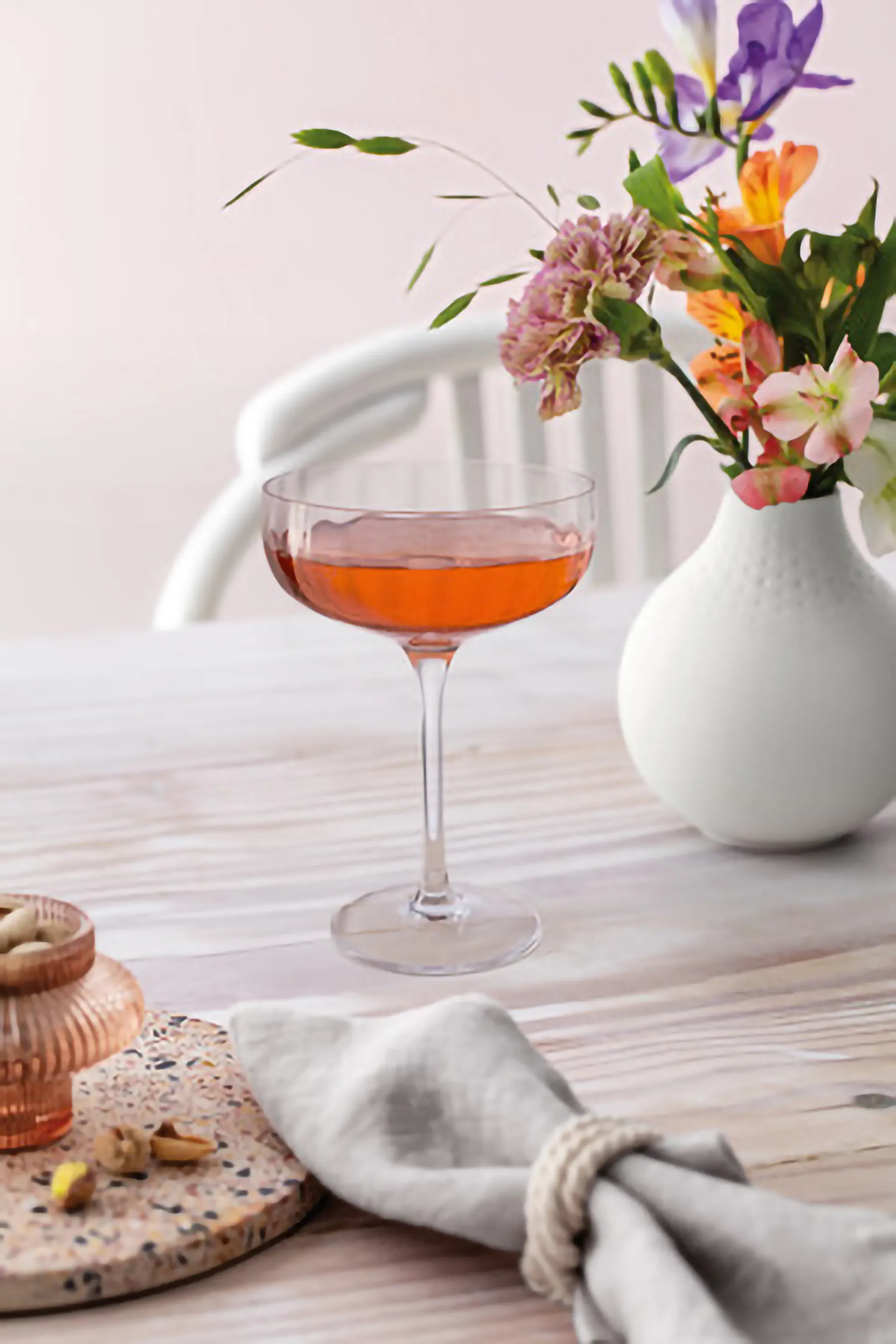 Rose Garden kieliszek do szampana 120 ml, 4‑pak, Clear Villeroy & Boch