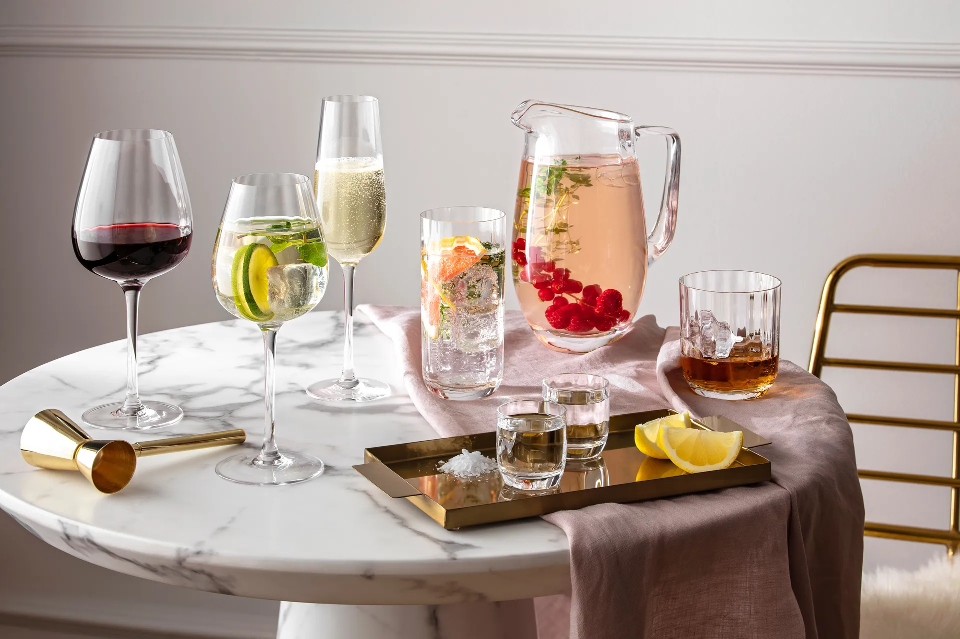 Rose Garden kieliszki do czerwonego wina 4‑pak 600 ml, Przezroczysty Villeroy & Boch