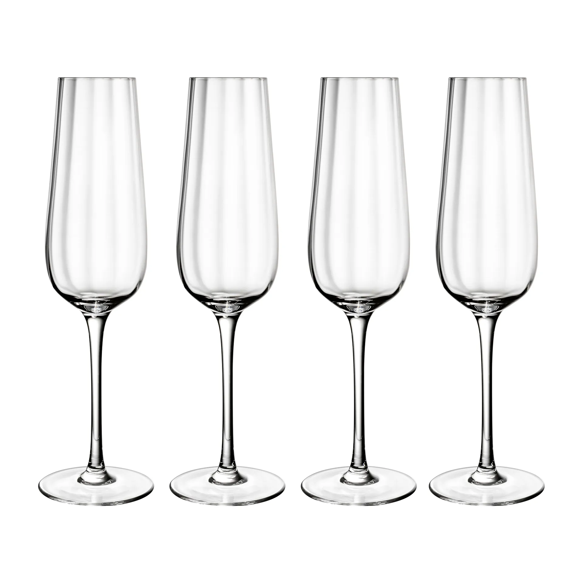 Rose Garden kieliszki do szampana 4‑pak 290 ml, Przezroczysty Villeroy & Boch