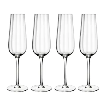 Rose Garden kieliszki do szampana 4‑pak 290 ml - Przezroczysty - Villeroy & Boch