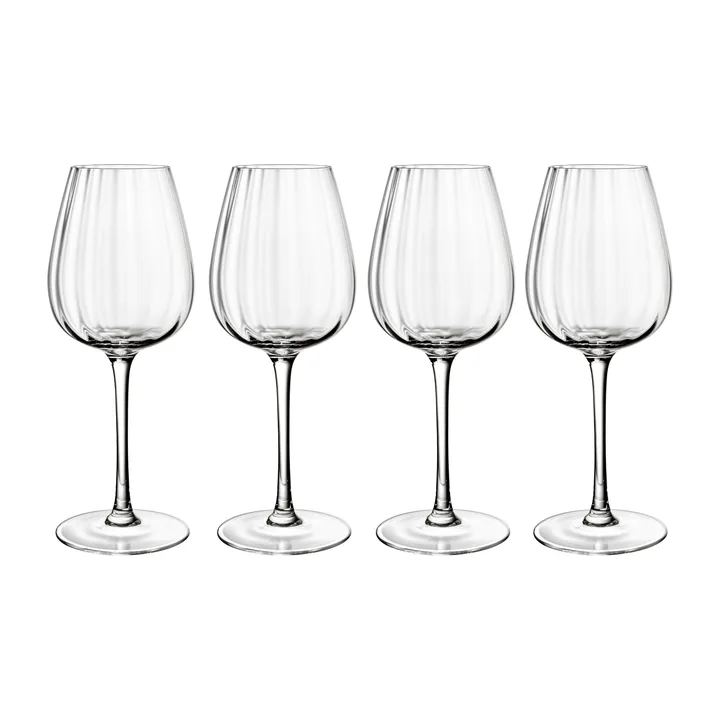 Rose Garden kieliszki do wina białego 4‑pak 430 ml - Przezroczysty - Villeroy & Boch
