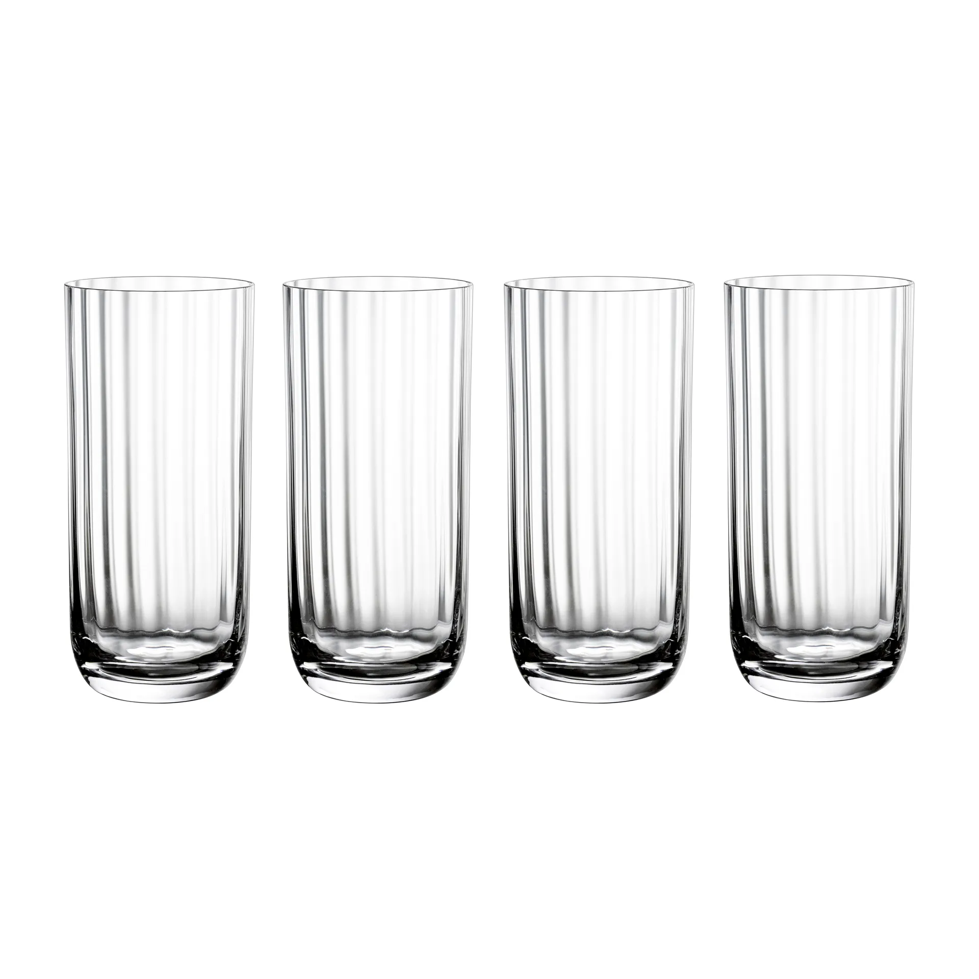 Rose Garden szklanki longdrink 4‑pak 450 ml, Przezroczysty Villeroy & Boch
