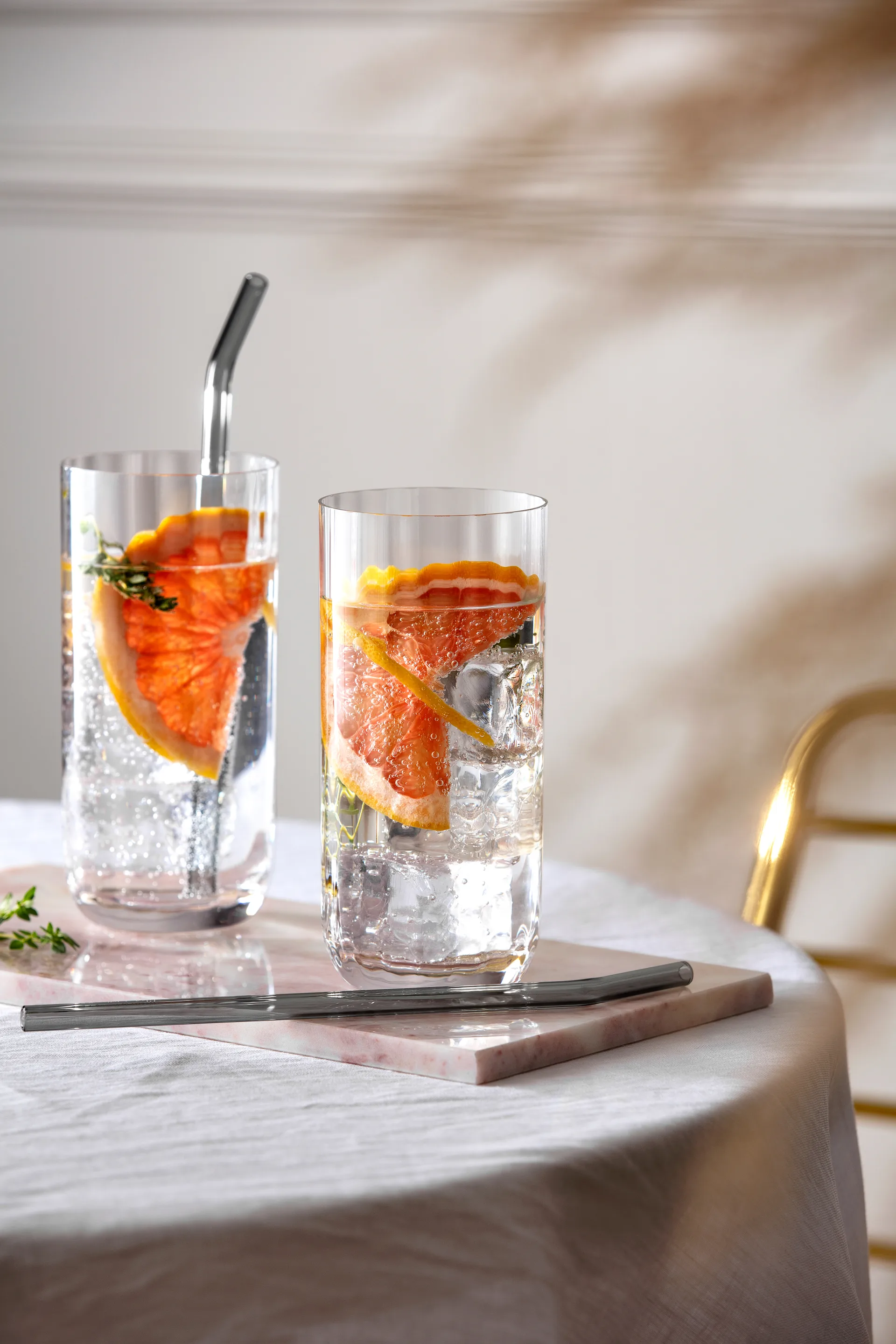 Rose Garden szklanki longdrink 4‑pak 450 ml, Przezroczysty Villeroy & Boch