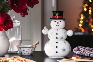Słoik bałwan Christmas Toy's Memory 4 części - Biały - Villeroy & Boch