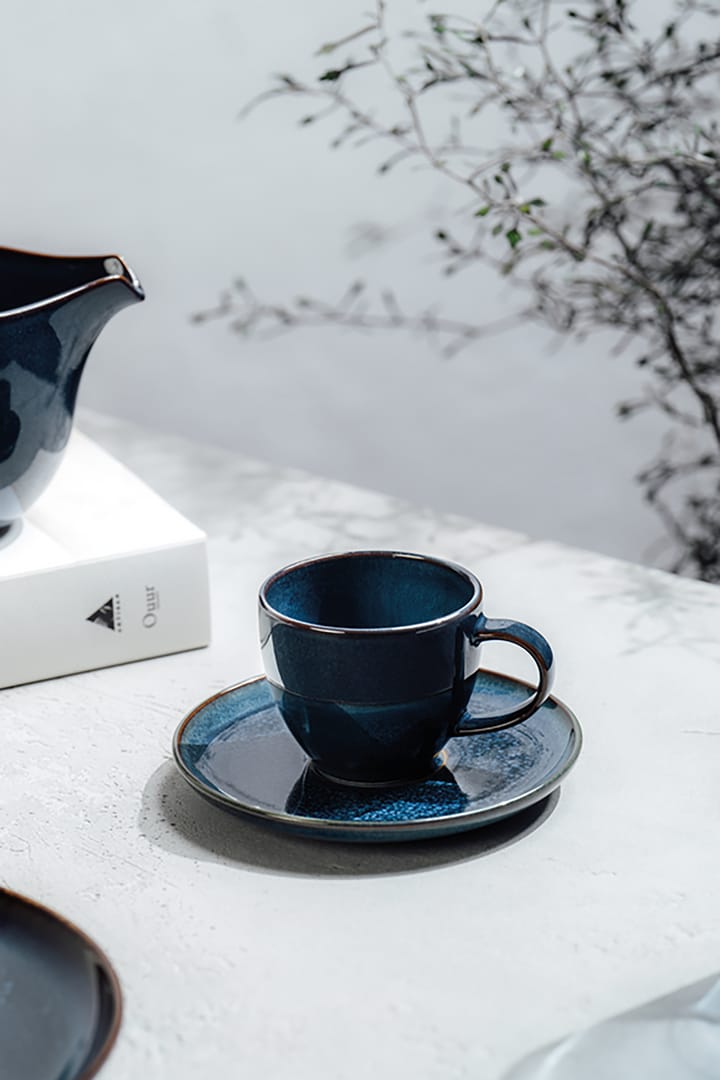 Spodek do filiżanki do espresso Crafted Denim Ø12 cm - Blue - Villeroy & Boch