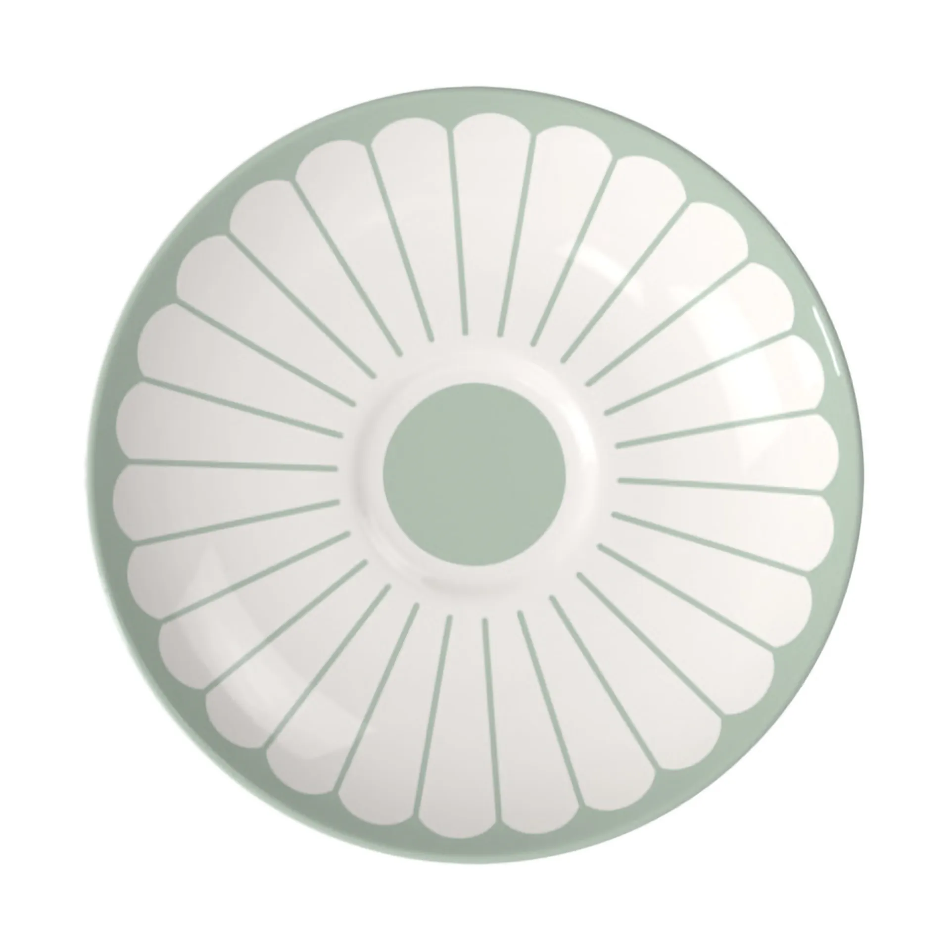 Spodek do filiżanki Fleur Ø14,8 cm, White-green Villeroy & Boch