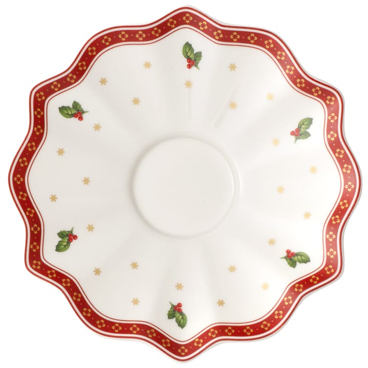 Spodek do filiżanki Toy's Delight Ø17,5 cm - Biały-czerwony - Villeroy & Boch