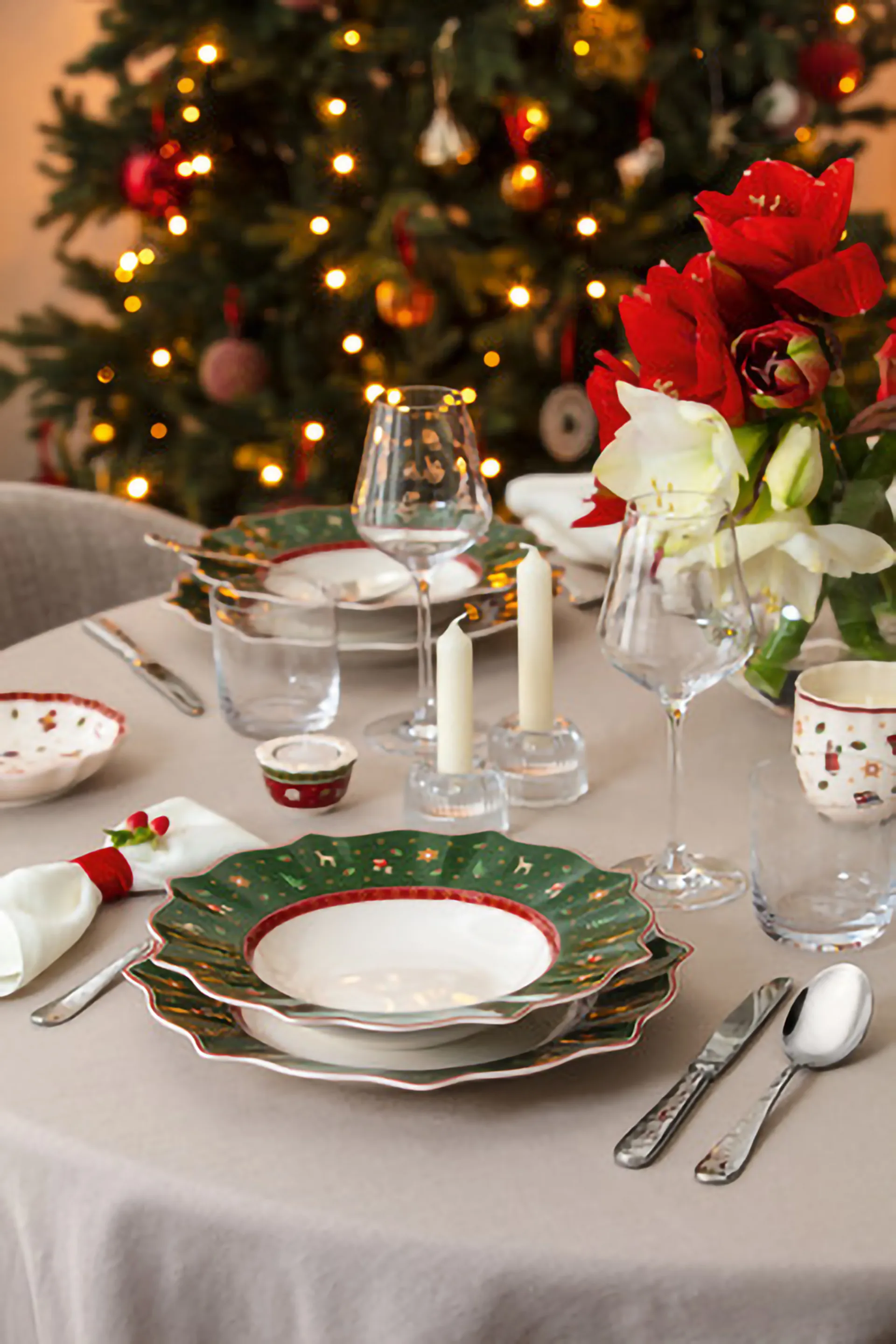 Świeca zapachowa Toy's Delight , Biały-czerwony Villeroy & Boch