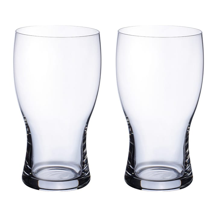 Szklanka do piwa Purismo pint 2-pack - Przezroczysty - Villeroy & Boch