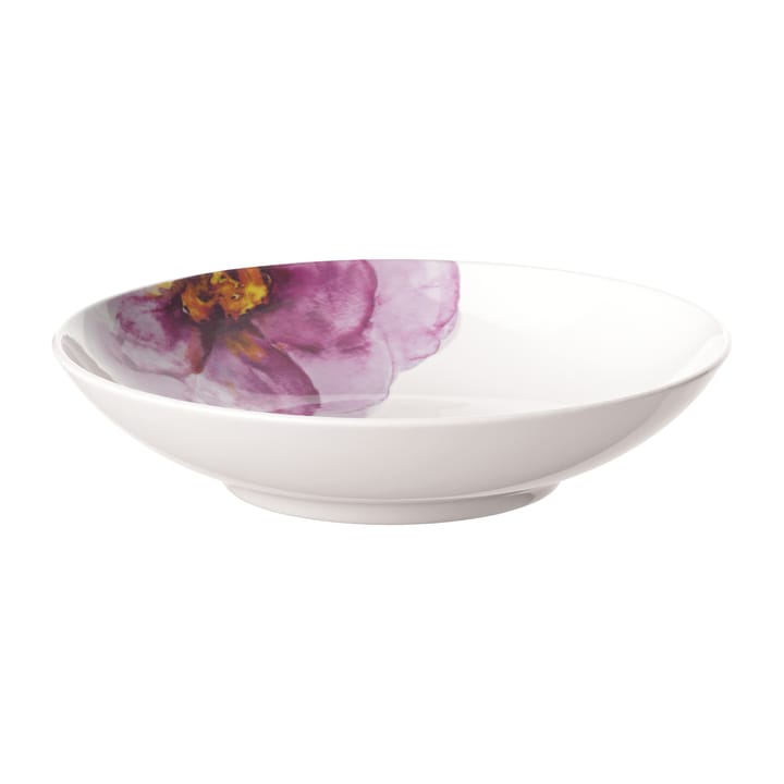 Talerz do makaronu Rose Garden Ø24 cm, Biało-czerwony Villeroy & Boch