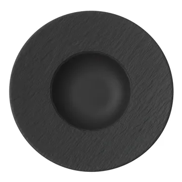 Talerz głęboki Manufacture Rock Ø28 cm - czarny - Villeroy & Boch