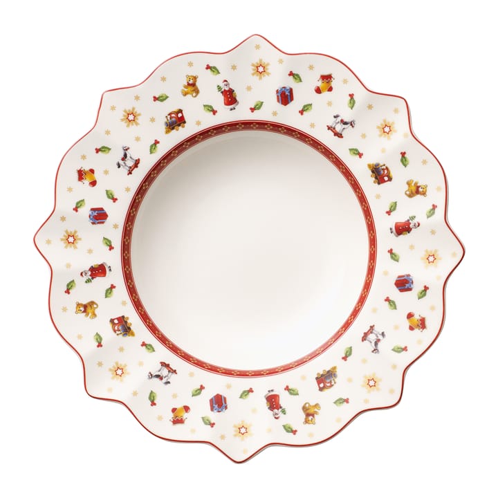 Talerz głęboki Toy's Delight Ø26 cm, Biało-czerwony Villeroy & Boch