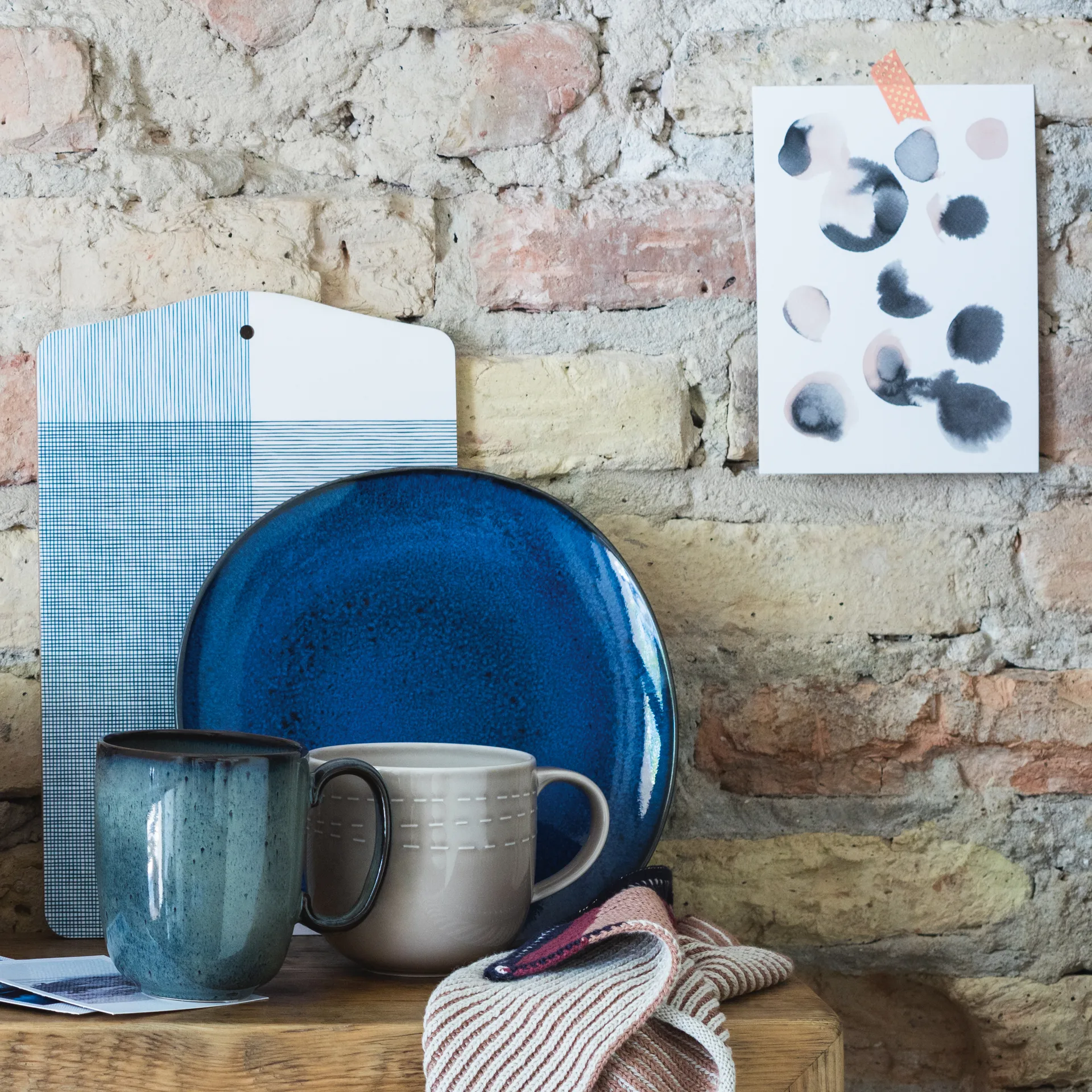 Talerz Lave Ø23 cm, Lave bleu (niebieski) Villeroy & Boch