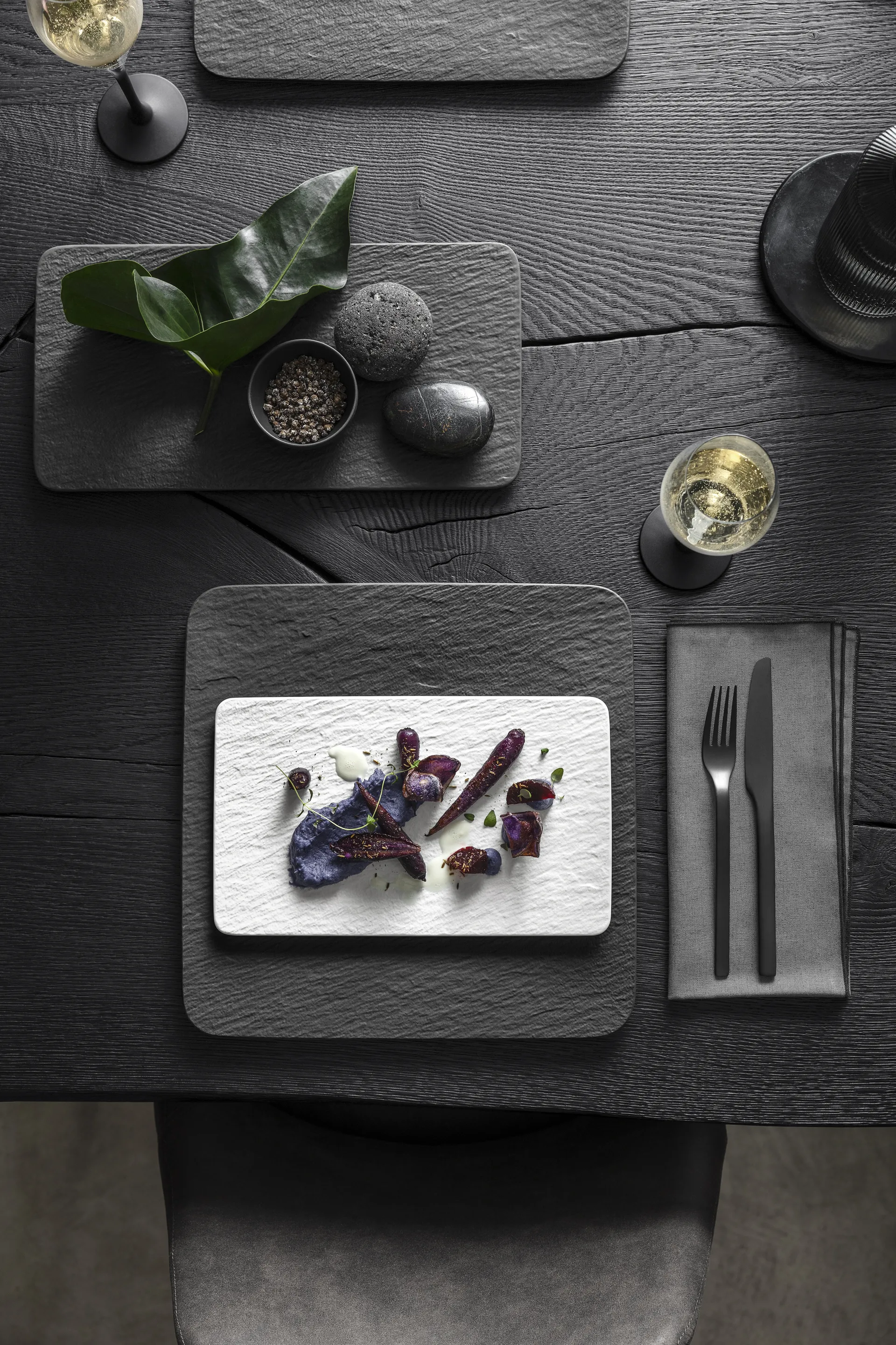 Talerz Manufacture Rock 17x28 cm, Biały Villeroy & Boch