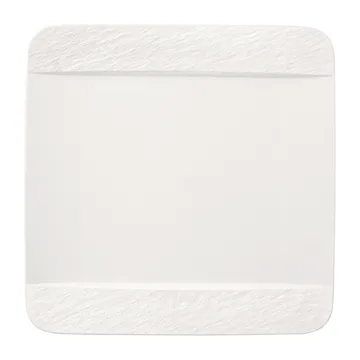 Talerz Manufacture Rock 28x28 cm - Blanc - Villeroy & Boch