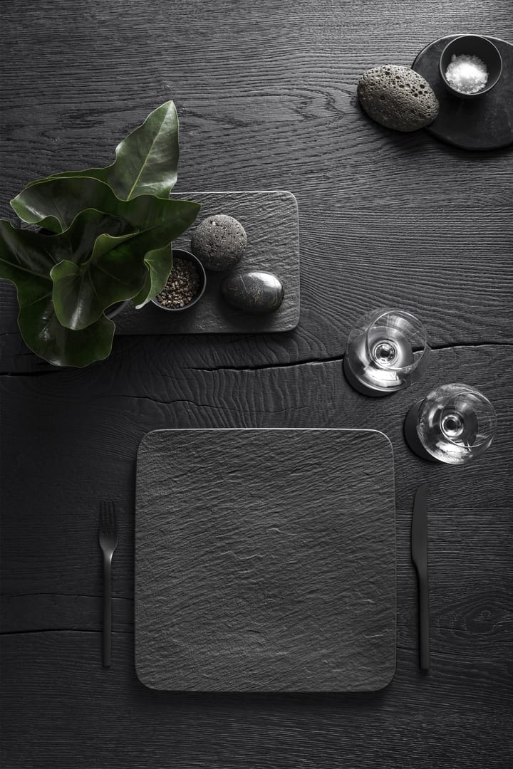 Talerz Manufacture Rock 32x32 cm, Czarny Villeroy & Boch