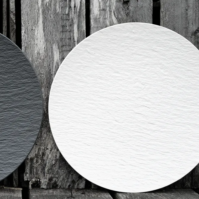 Talerz Manufacture Rock Gourmet Ø32 cm, Blanc Villeroy & Boch