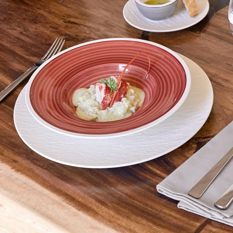 Talerz Manufacture Rock Gourmet Ø32 cm, Blanc Villeroy & Boch