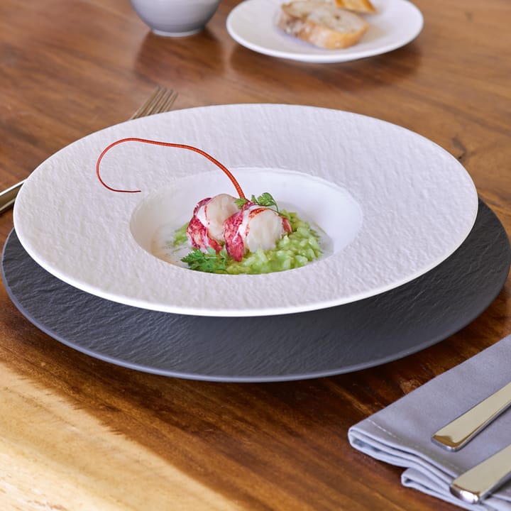 Talerz Manufacture Rock Gourmet Ø32 cm, czarny Villeroy & Boch