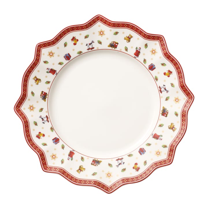 Talerz Toy's Delight Ø29 - Biało-czerwony - Villeroy & Boch