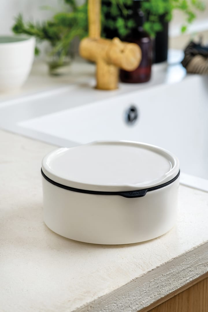 To Go & To Stay porcelanowy pojemnik na jedzenie M Ø13 cm, Biały Villeroy & Boch