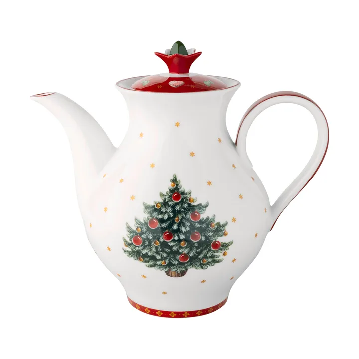 Toy's Delight dzbanek do kawy - Biało-czerwony, drzewo, 1,6 l - Villeroy & Boch