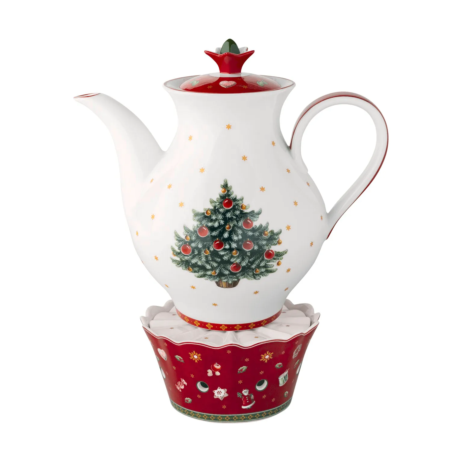 Toy's Delight dzbanek do kawy, Biało-czerwony, drzewo, 1,6 l Villeroy & Boch