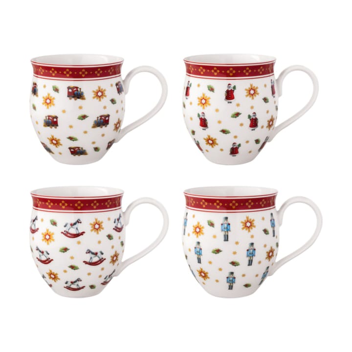 Toy's Delight filiżanka 4 części - Biały-czerwony - Villeroy & Boch