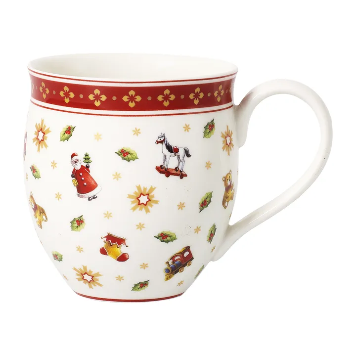 Toy's Delight kubek 440 ml - Biało-czerwony - Villeroy & Boch