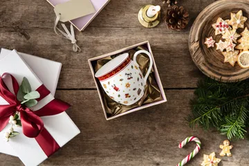 Toy's Delight kubek 440 ml - Biało-czerwony - Villeroy & Boch