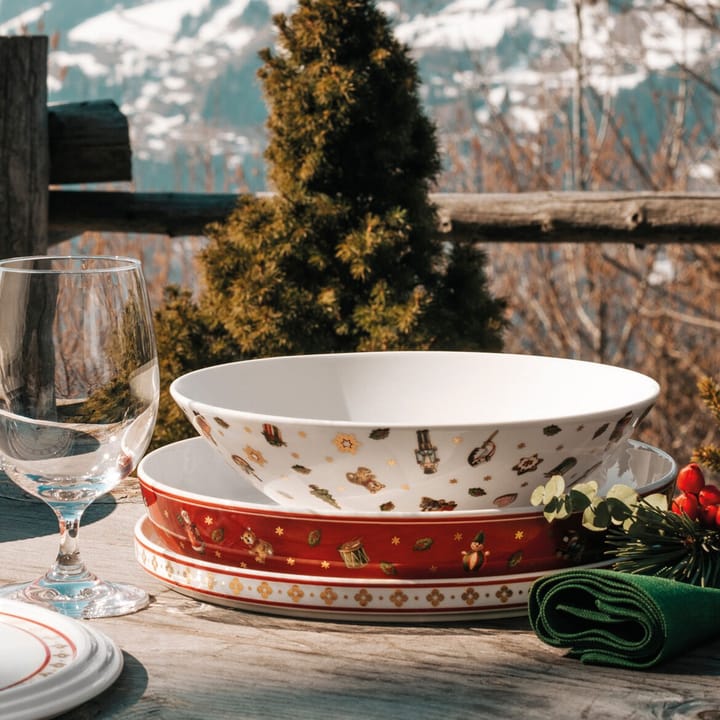 Toy's Delight La Boule servis 7 Części, Biały-czerwony Villeroy & Boch